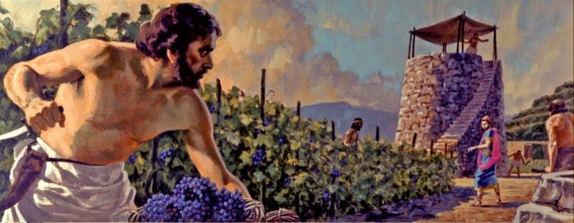 In Jesus' parable; wicked vineyard tenants stole crops, murdered