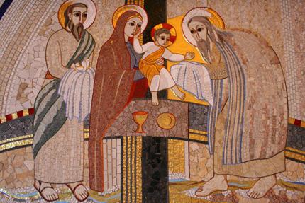 presentación de jesús en el templo