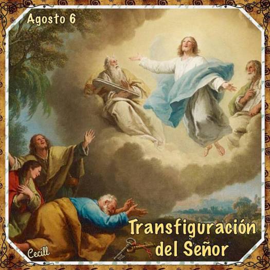 transfiguración del señor