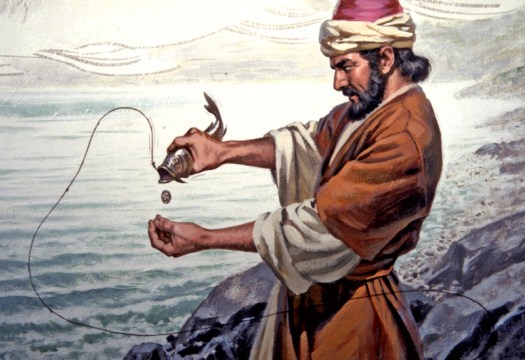Peter-catches-fish-with-coin-in-mouth2