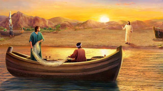 jesus calls peter and andrew