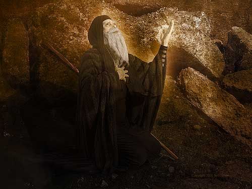 moses interceeds after golden calf