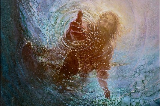 jesus-saves-peter-painting-22