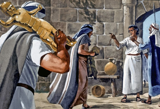 danites take micah's idol