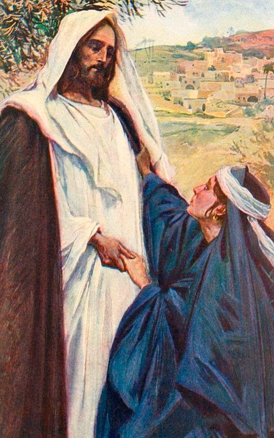 martha meets jesus on the road