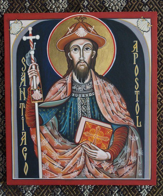 icono de santiago apóstol