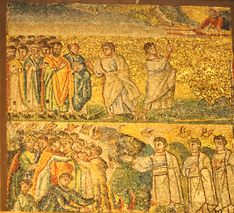 God Sends the Israelites Quail and Manna